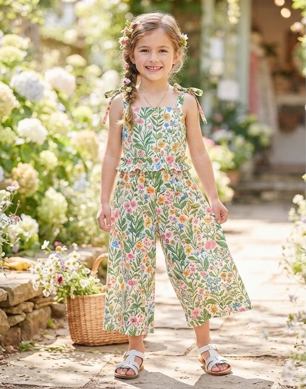 Floral Jumpsuit — Jumpsuits